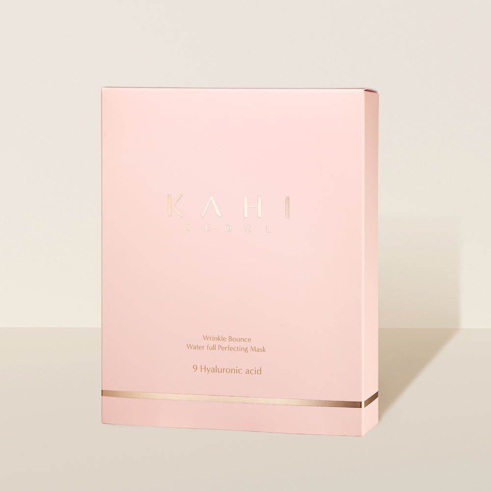 KAHI Wrinkle Bounce Moisture Perfecting Mask 6sheets*35g (1Box) - EmpressKorea