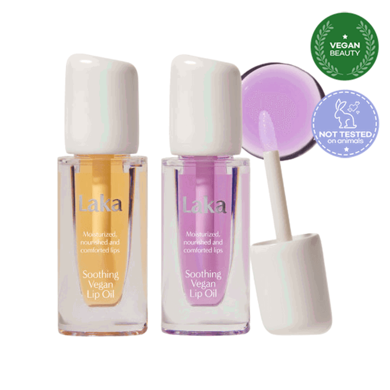 LAKA Soothing Vegan Lip Oil (2 Types) 4.5ml - EmpressKorea