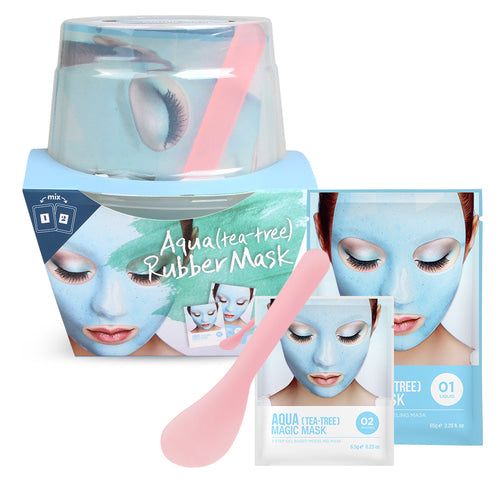 LINDSAY Magic Aqua (Tea-tree) Modeling Pack 71.5g*2ea - EmpressKorea