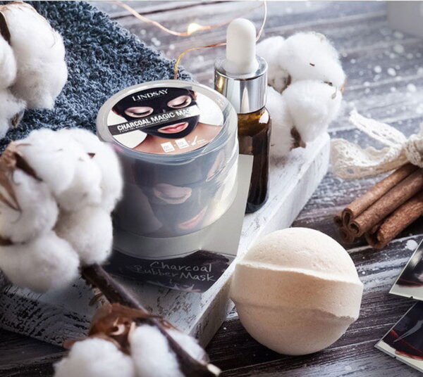 LINDSAY Magic Charcoal Modeling Pack 71.5g*2ea - EmpressKorea