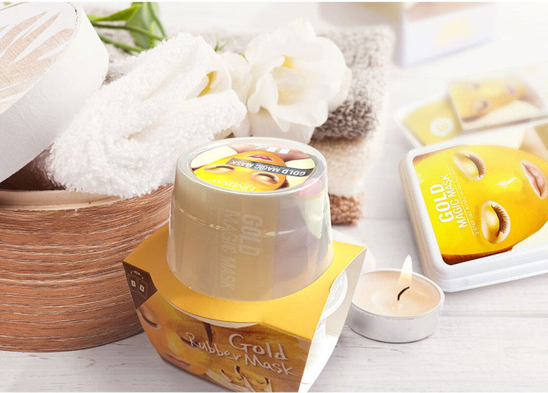 LINDSAY Magic Gold Modeling Pack 71.5g*2ea - EmpressKorea