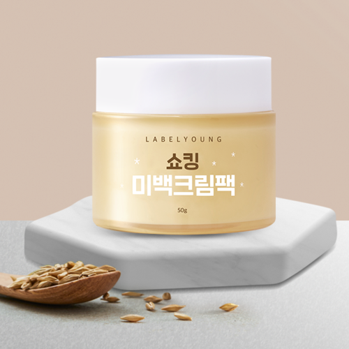 Label Young Shocking Whitening Cream Pack 50g - EmpressKorea