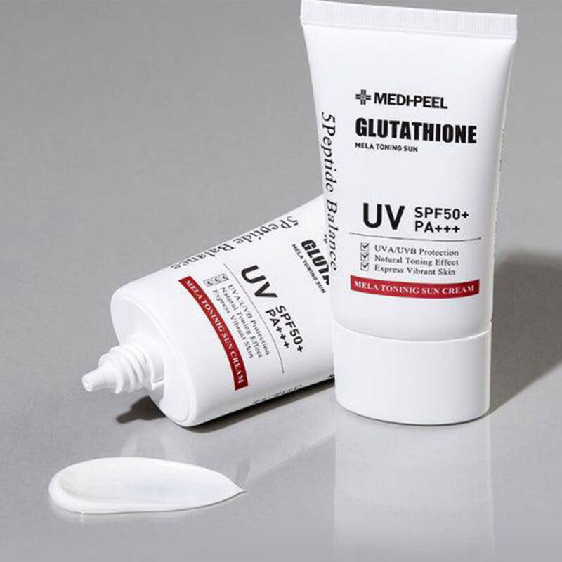 MEDI-PEEL Bio-Intense Glutathione Mela Toning Sun Cream SPF 50+ PA+++ 50ml - EmpressKorea