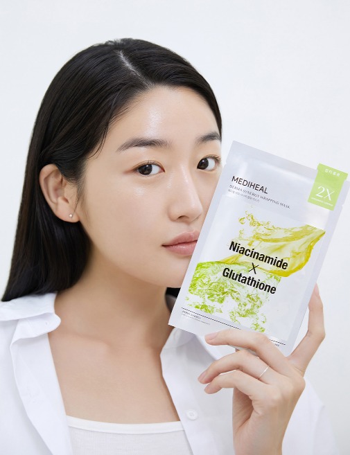 MEDIHEAL Derma Synergy Wrapping Mask - Blemish 25ml*10 pack - EmpressKorea