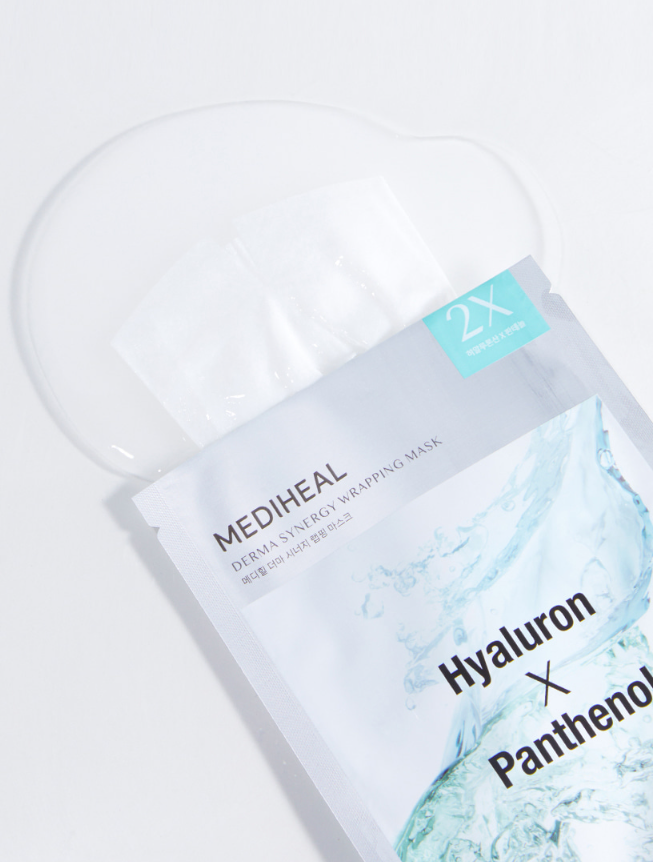 MEDIHEAL Derma Synergy Wrapping Mask - Moisture 25ml*10pack - EmpressKorea