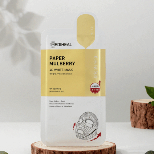 MEDIHEAL Paper Mulberry 4D White Mask 10*25ml - EmpressKorea