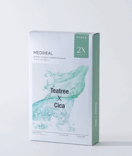 MEDIHEAL Synergy Wrapping Mask - Calming 25ml*10pack - EmpressKorea