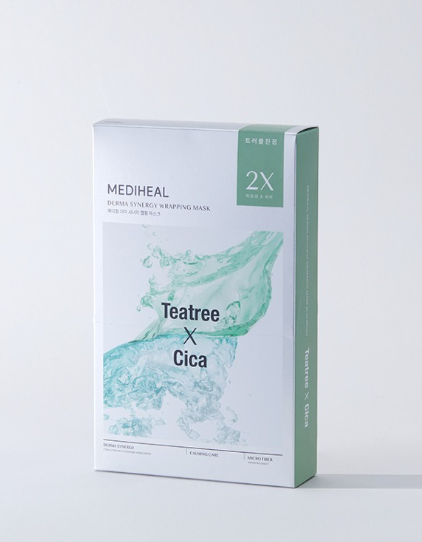 MEDIHEAL Synergy Wrapping Mask - Calming 25ml*10pack - EmpressKorea