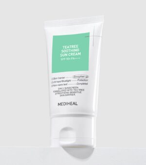 MEDIHEAL Tea Tree Soothing Sun Cream 50ml - EmpressKorea
