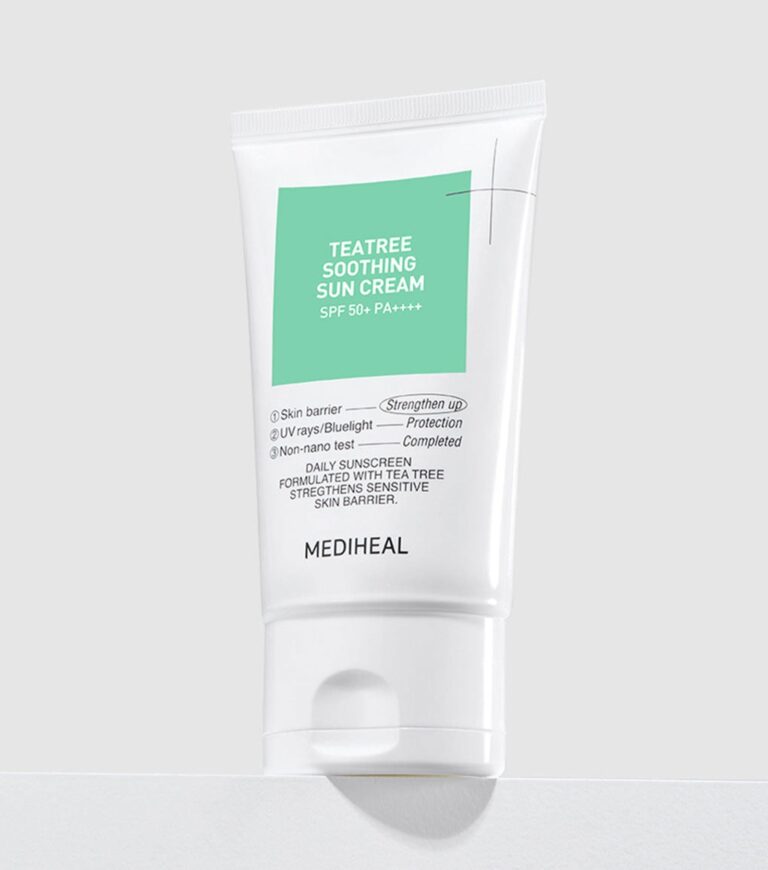 MEDIHEAL Tea Tree Soothing Sun Cream 50ml - EmpressKorea