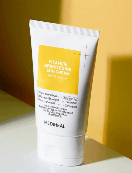 MEDIHEAL Vitaminide Blemish Sun Cream 50ml - EmpressKorea