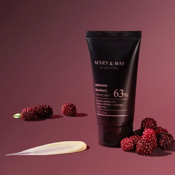 Mary&May Idebenone + Blackberry Complex Intensive Cream 100g - EmpressKorea