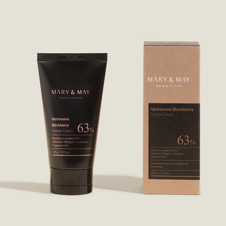 Mary&May Idebenone + Blackberry Complex Intensive Cream 100g - EmpressKorea