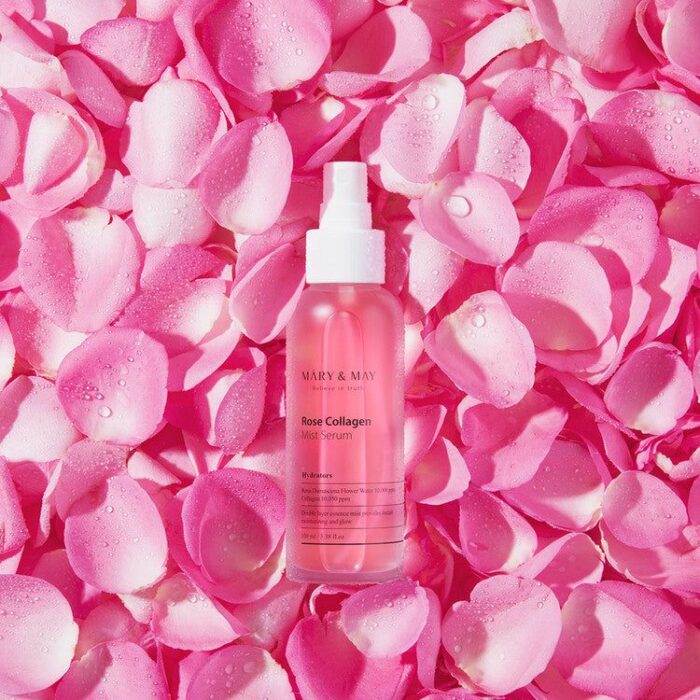 Mary&May Rose Collagen Mist Serum 100ml - EmpressKorea