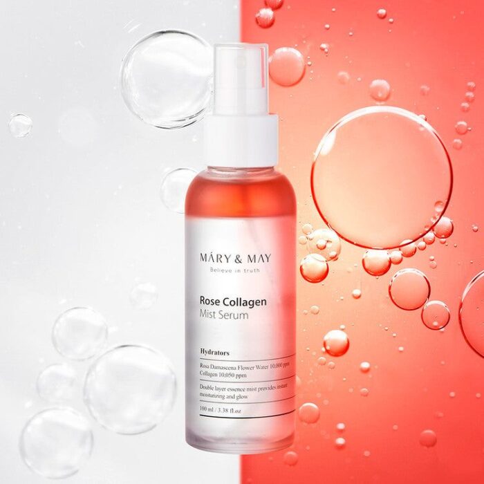 Mary&May Rose Collagen Mist Serum 100ml - EmpressKorea