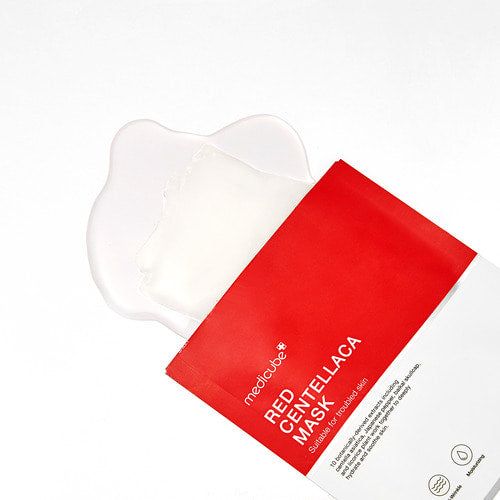 Medicube Red Centellaca Mask 25g*5pcs - EmpressKorea