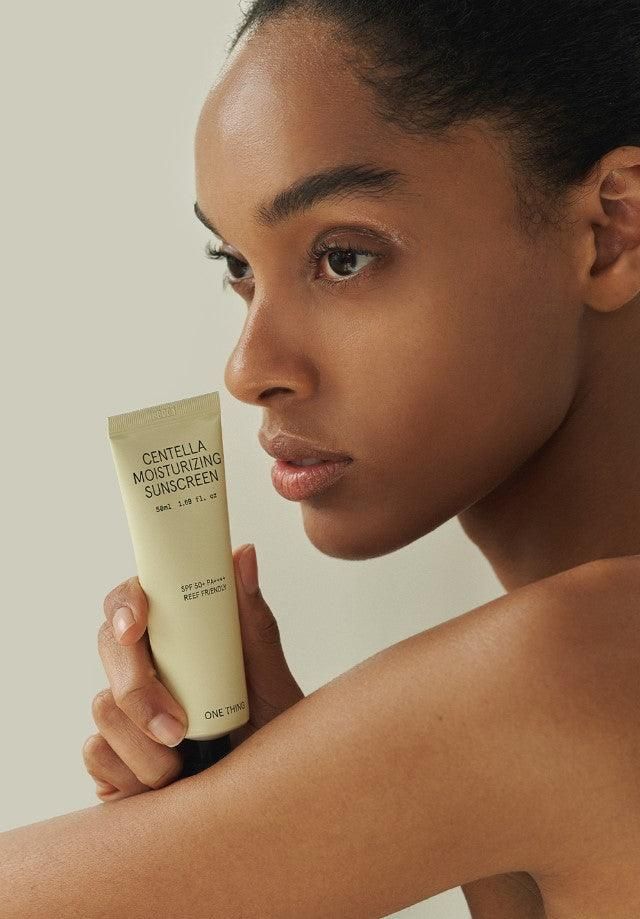 ONE THING Centella Moisturizing Sunscreen SPF 50+ PA++++ 50ml - EmpressKorea