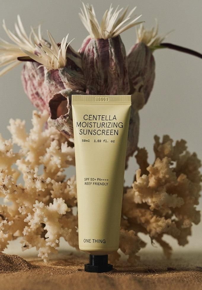 ONE THING Centella Moisturizing Sunscreen SPF 50+ PA++++ 50ml - EmpressKorea