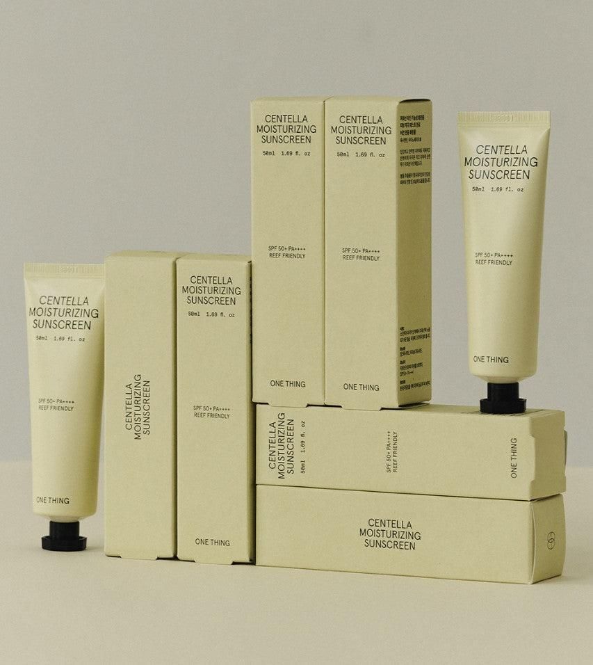 ONE THING Centella Moisturizing Sunscreen SPF 50+ PA++++ 50ml - EmpressKorea