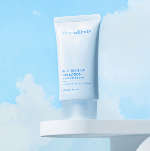 Ongredients Blue Tone-Up Sun Lotion SPF 50+ PA++++ 50ml - EmpressKorea