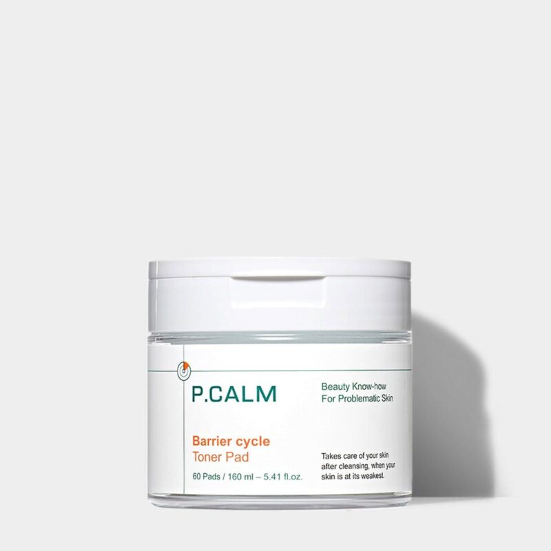 P.CALM Barrier Cycle Toner Pad 60sheets 160ml - EmpressKorea