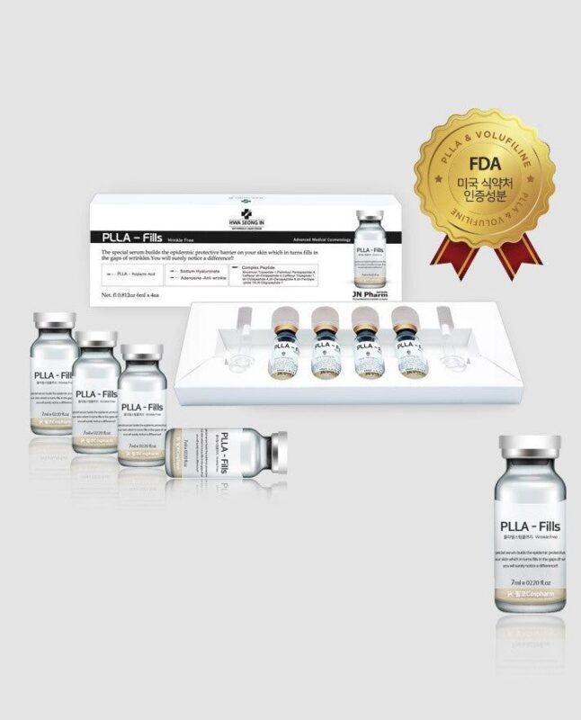 PK Cospharm Plla Fills Wrinkle Free Ampoule 7g*4bottles - EmpressKorea
