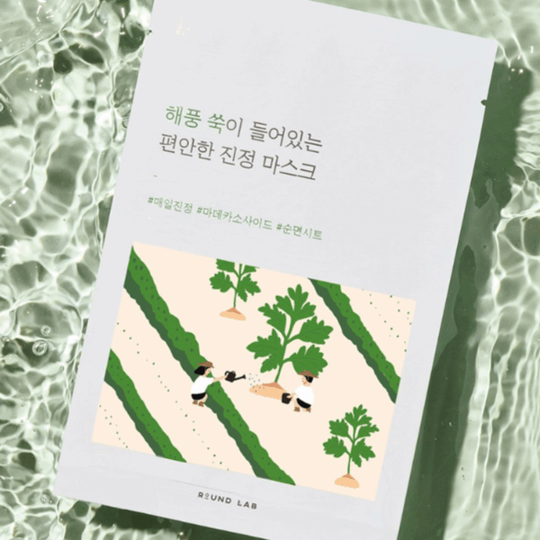 ROUND LAB Sea Breeze Mugwort Soothing Mask 25ml*10 - EmpressKorea