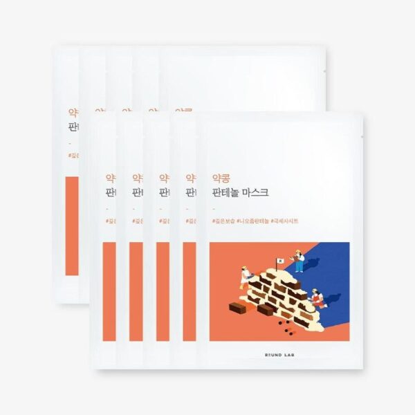 ROUND LAB Soybean Panthenol Mask Sheet 25ml*10pcs - EmpressKorea