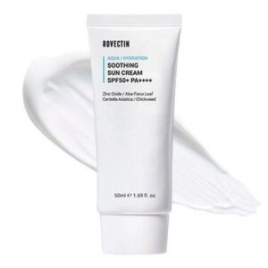 ROVECTIN Aqua Soothing Sun Cream SPF 50+ PA++++ 50ml - EmpressKorea
