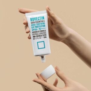 ROVECTIN Skin Essentials Aqua Soothing UV Protector SPF 50+ PA++++ 50ml - EmpressKorea