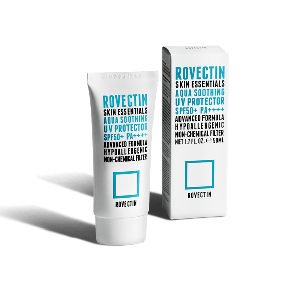 ROVECTIN Skin Essentials Aqua Soothing UV Protector SPF 50+ PA++++ 50ml - EmpressKorea