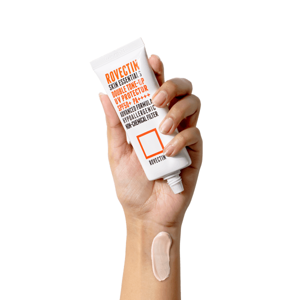 ROVECTIN Skin Essentials Double Tone-Up UV Protector SPF 50+ PA++++ 50ml - EmpressKorea