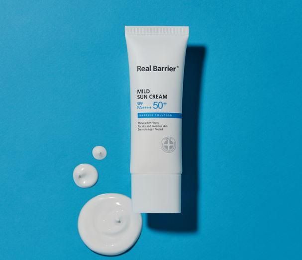 Real Barrier Mild Sun Cream SPF 50+ PA++++ 40ml - EmpressKorea
