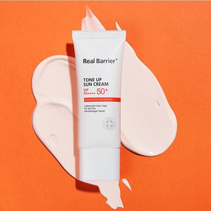 Real Barrier Tone Up Sun Cream SPF 50+ PA++++ 40ml - EmpressKorea