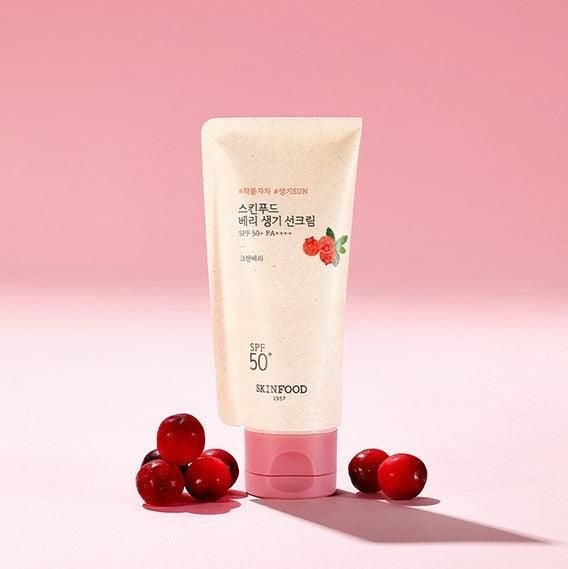 SKINFOOD Berry Glowing Sun Cream SPF 50+ PA++++ 50ml - EmpressKorea