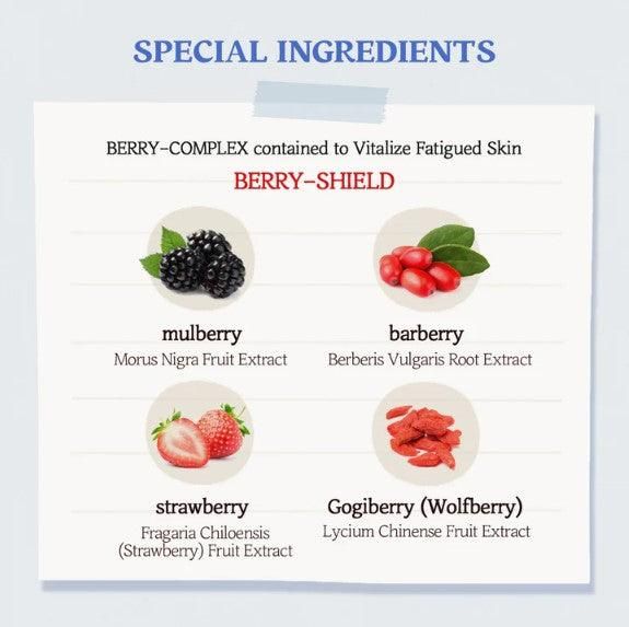 SKINFOOD Berry Moisturizing Sun Cream SPF 50+ PA++++ 50ml - EmpressKorea