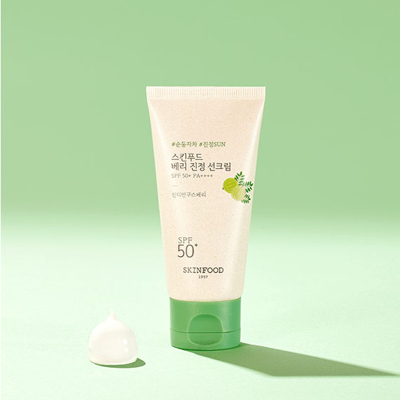 SKINFOOD Berry Soothing Sun Cream SPF 50+ PA++++ 50ml - EmpressKorea
