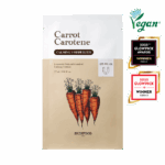 SKINFOOD Carrot Carotene Calming Mask Sheet 27ml*10pcs - EmpressKorea