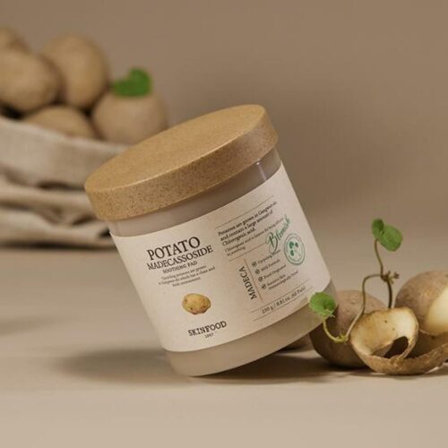 SKINFOOD Potato Madecassoside Soothing Pad 60pcs - EmpressKorea
