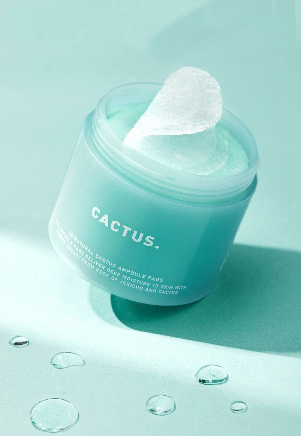 SO.NATURAL Cactus Ampoule Pads 40pads 130g - EmpressKorea