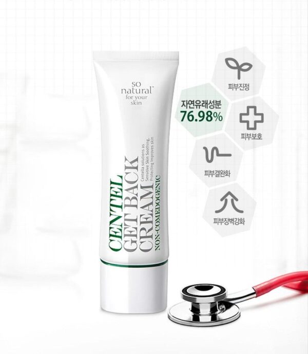 SO.NATURAL Centel Plus Get Back Cream 50ml - EmpressKorea