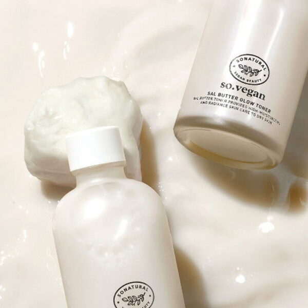SO.NATURAL So Vegan Salbutter Glow Toner 150ml - EmpressKorea