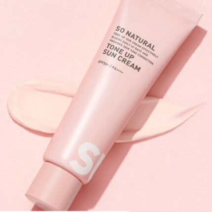 SO.NATURAL Tone Up Sun Cream SPF50+ PA++++ 50ml - EmpressKorea