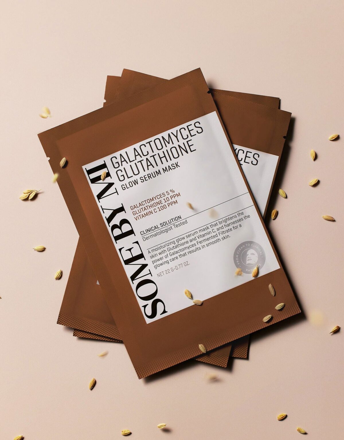 SOMEBYMI Galactomyces Glutathione Glow Serum Mask 10sheets*22ml - EmpressKorea