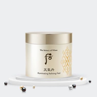 The History of Whoo Cheongidan Hwahyeon llluminating Refining Pad 160ml  60 sheets - EmpressKorea