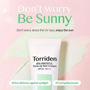 Torriden Balanceful Cica Tone-Up Sun Cream 60ml - EmpressKorea