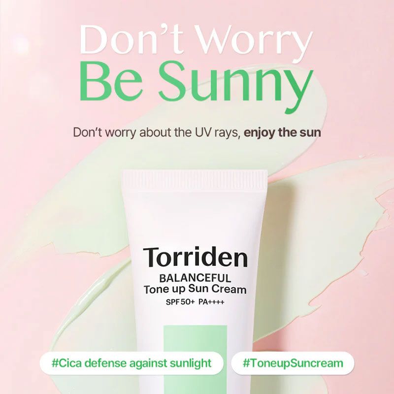 Torriden Balanceful Cica Tone-Up Sun Cream 60ml - EmpressKorea