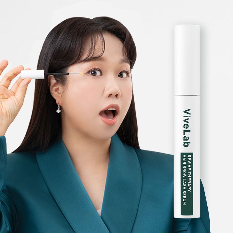 VibeLab Revive Therapy Hair Brow Lash Serum 10ml Eyelash Nutrient, 10ml - EmpressKorea