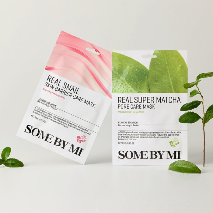 SOME BY MI Real Snail Skin Barrier Care Mask Sheet 20g*10pcs  - EmpressKorea - Image 3