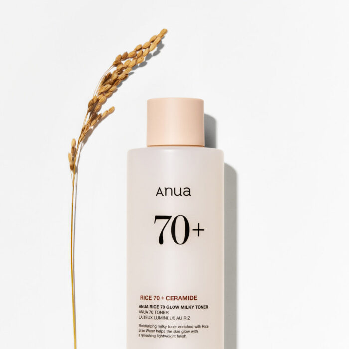 Anua Rice 70 Glow Milky Toner 250ml - Image 3